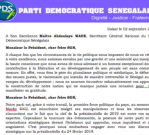Risque de rejet de la candidature de Karim Wade: Voici la lettre des élus libéraux, envoyée à Wade