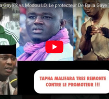 Combat Balla Gaye 2 vs Modou LO, Le protecteur De Balla Gaye Tapha Malifara ,descend Le promoteur Prince PAB EVENTS,