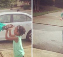 Vidéo : papa attentionné, Bu le frère d’Akon joue au « Amina » avec sa fille.