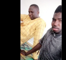 Pama Dieng présnte son nouveau single "niopati" à Serigne Ahma le fils de Serigne Modou Kara. REGARDEZ