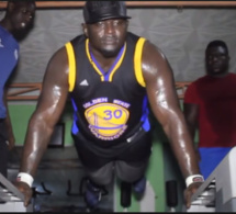 Modou Lô Vs Balla Gaye 2: Le lions de Guediawaye pète la forme, dévoile un physique d’athlète.
