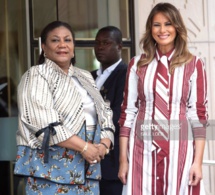Melania Trump au Ghana, première étape de sa tournée en Afrique…Tout ce que vous n’avez pas vu en Images