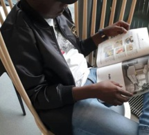 Bercy de Pape Diouf: Dj Boubs en mode relax en France !