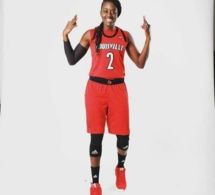 Yacine Diop la perle des « Lionnes » du basket pose sous les couleurs de son club aux USA