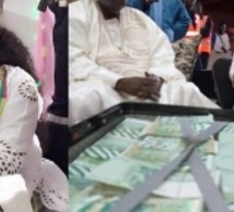 Vidéo : Sokhna Aïda Diallo donne un « Adiya » de 95 millions à son époux Cheikh Béthio