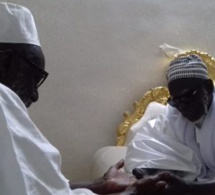 Thierno Madani avec le Khalif des mourides