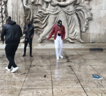 EXCLUSIF: L'artiste El Hadj Keita en pleine tournage de sa nouvelle vidéo à Paris. En images.