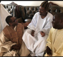 Serigne Bass Abdou Khadre chez le DG du Groupe Futurs Médias Birane Ndour pour présenter ses condoléances.