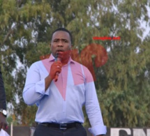 PARI DE LA MOBILISATION RÉUSSI:Les images de l'investiture du candidat de "GUEUM SA BOOP" Bougane Guéye au stade Amadou Barry.