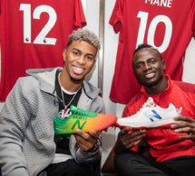 Sadio Mané s’affiche avec une star de baseball Lindor…