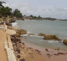 Érosion côtière: les hôtels de Saly Koulang perdent leur plage