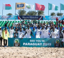 Message de félicitations du Président Macky Sall à l’équipe nationale de Beach Soccer, Championne d’Afrique 2018