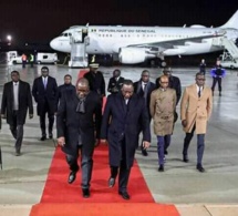 Les images de l’arrivée de Macky Sall à Paris
