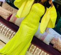 Coumba ,la fille du milliardaire Babacar Ngom dans une Sagnsé à couper le souffle