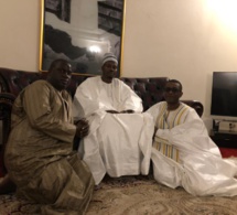 TOURNAGE DE ILA TOUBA; Youssou Ndour reçu par le porte parole du Khalife Serigne Basse Abdou Khadre.