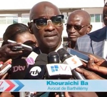 Son fils inculpé pour vol en réunion, Me Khoureïchi Bâ s’indigne