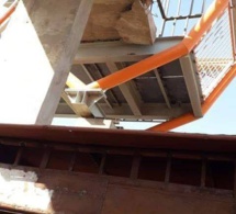 Photos : Alerte rouge, la passerelle de Sicap Mbao sur le point de s'affaisser, Attention à un nouveau Joola !