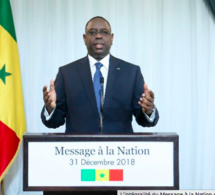 L’intégralité du Message à la Nation du Président de la République Macky Sall à l’occasion du nouvel An