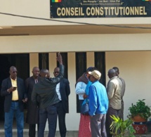 Urgent: Seuls 5 dossiers ont été retenus sur les 27 candidats qui sont passés devant le Conseil Constitutionnel
