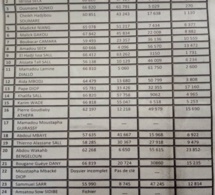 Liste, chiffres et détails des 19 candidats ajournés par le Conseil constitutionnel (Document)