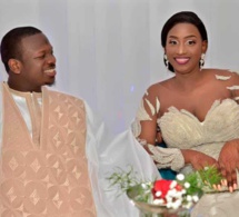 Photos : Clédor Sall, le fils d'Aïssata Tall Sall s'est marié avec une belle nymphe