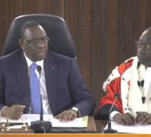 Macky Sall :"L'Etat prendra toutes les mesures qu'impose la situation pour la défense des magistrats"