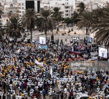 En images, vivez le rassemblement de l’opposition à la place de l’Obélisque