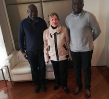 URGENT – AIBD : Viviane Wade est arrivée à Dakar (vidéo)