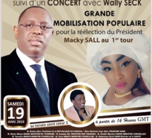 Madame Marie Lo lance ce samedi 19 Janvier au terrain sacré coeur 3 "DAM" Le Mouvement Dakar avec Macky pour la reélection de Macky Sall