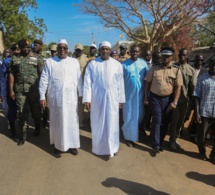L'inauguration du pont sénégambien de Farafegny par leurs Excellences Macky Sall et Adama Barrow