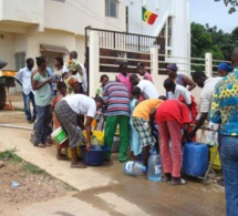 Une grande pénurie d’eau à Dakar, Rufisque et de Pikine annoncée par la SDE