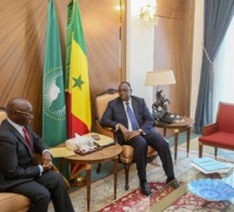 Photos : Abdoulaye Diop, l’ancien ministre de l’Économie et des Finances reçu par Macky Sall
