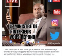 Aly Ngouille Ndiaye répond aux internautes sur Facebook, YouTube, Twitter et Instagram