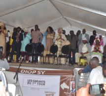 Meeting : Diop Sy et la CJPE ont la réussit la forte mobilisation à la place de la nation pour la réélection de Macky Sall.