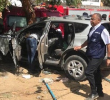 RETOUR SUR L’ACCIDENT DRAMATIQUE À LA SICAP : Une dame qui conduisait un véhicule Toyota, Rav4 rempli de gamins a perdu le contrôle, 6 morts