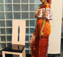 Marichou ravissante… Sagnsé Sénégalaises lui va à merveille