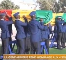 La gendarmerie rend hommage à ses quatre soldats décédés à Sédhiou