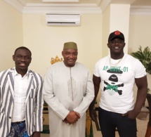 GAMBIE: Pape Diouf et Balla Gaye en audience chez le président Adama Barro.