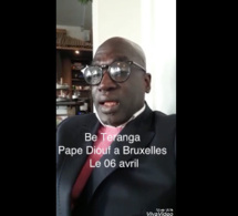 THIERNO DIOP BE TERANGA BRUXELLES VOUS DONNERENDEZ-VOUS LE 06 AVRIL AVEC PAPE DIOUF SARGAL KEYSSI BOUSSO