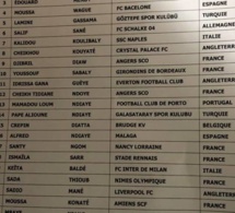Can2019 : la liste des 25 Lions d’Aliou Cissé 4 joueurs intègrent la tanière, Kreppin Diatta enfin sélectionné ! PAN, Santy Ngom et Moussa signent leur retour en sélection