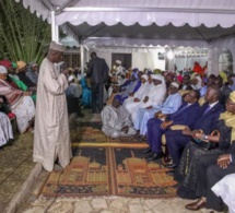 Le Président Macky Sall Chez Feu Maïmouna Kane