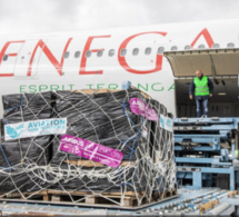 Nouvel avion d’Air Sénégal : débarque avec 13 tonnes de « Servir le Sénégal » Marième Faye Sall