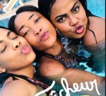 Côte d’Ivoire: Salla Ex actrice de Pod et Marichou, se lâche à la piscine avec ses copines