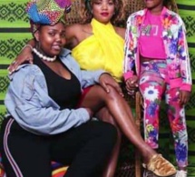 Valérie Bishop, la douce moitié d’El Hadj Diouf, complice avec ses filles