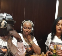 Caravane Be Teranga chez la marraine du 06 avril Penda Sow La Rose Noire de Luxembourg avec Pape Diouf