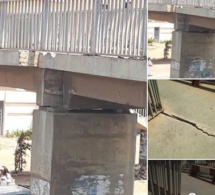 ATTENTION DANGER : Un pont à Yoff sur le point de s'affaisser, ALERTE (Photos)