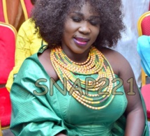 Ndiolé Tall étale sa beauté et sa classe dans sa magnifique Sagnsé Sénégalaise