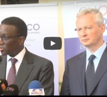 Direct - Conférence de Presse des ministres Amadou Bâ et Bruno Le Maire