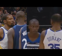 Altercation: Gorgui Sy Dieng Vs Kevin Durant, ça a chauffé sur le terrain, Regardez!