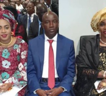 Aly Ngouille Ndiaye bien entouré par ses « deux Diekk » lors de la prestation de serment du Pdt Macky Sall